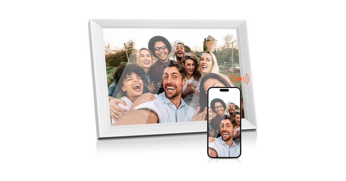 Porta-retrato Digital Melhor: 10 Modelos com Wi-Fi e Tela IPS