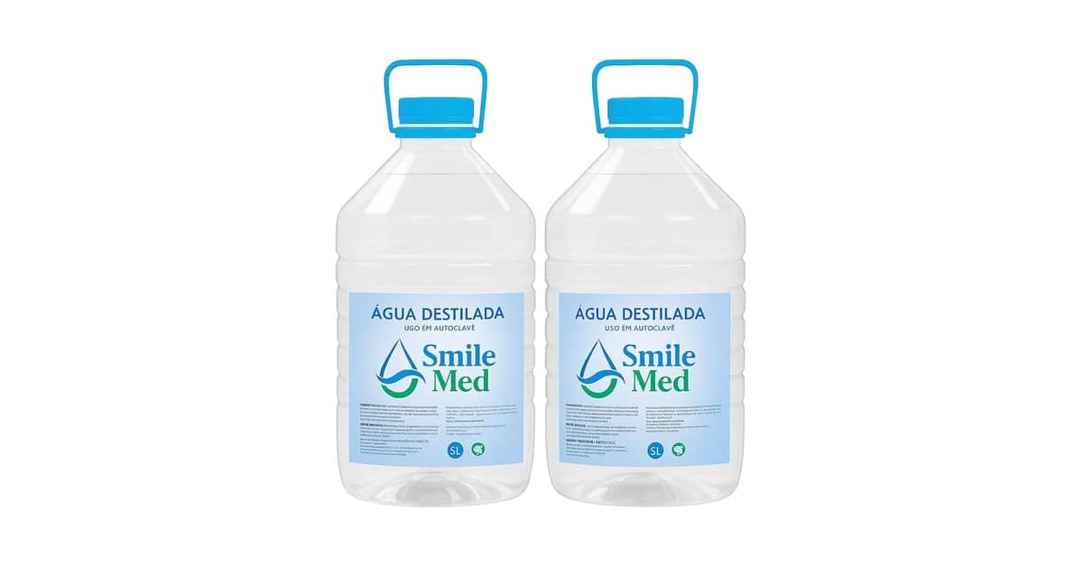 Qual a Melhor Água Destilada para CPAP: 10 Opções