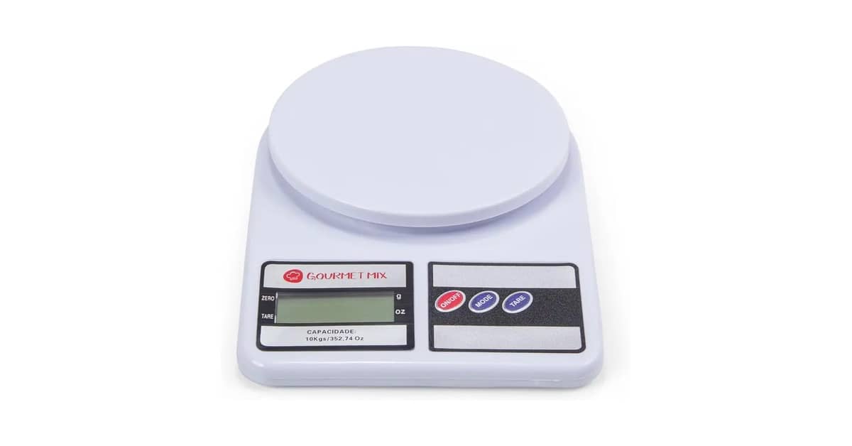 Qual a Melhor Balança de Cozinha? 10 Modelos de Alta Precisão