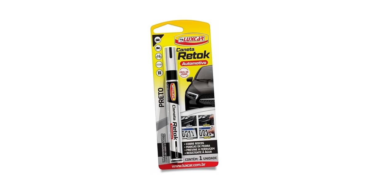 Qual a Melhor Caneta Tira Risco Automotivo? 8 Modelos