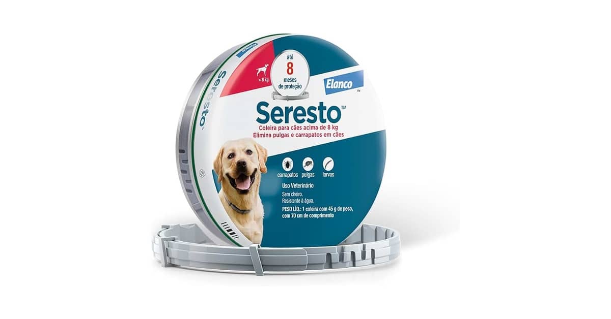 Qual a Melhor Coleira Antipulgas e Carrapatos para Cachorro Seresto: Proteção Completa