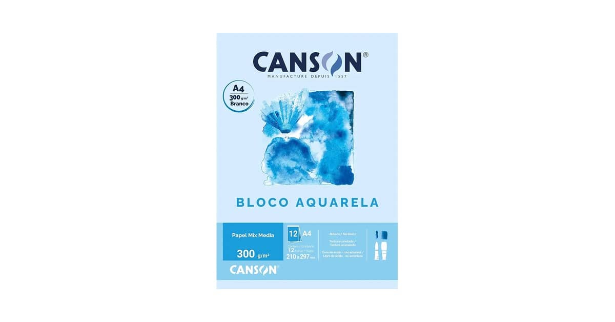 Qual a Melhor Gramatura de Papel para Aquarela? 300g é Ideal!