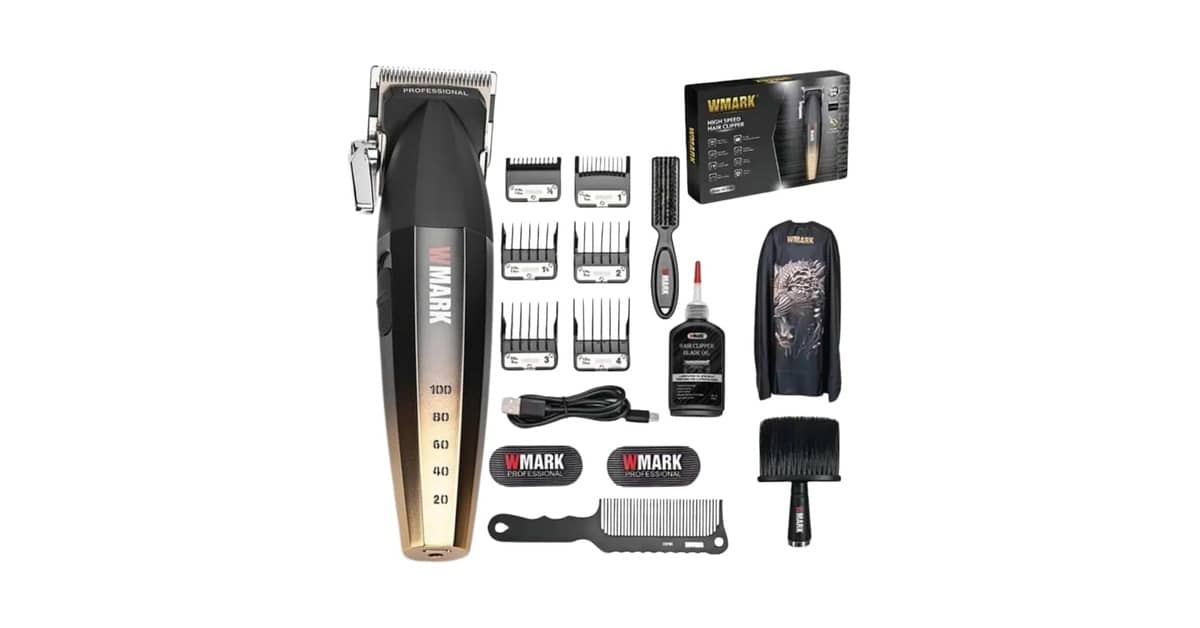Qual a Melhor Máquina de Cortar Cabelo Profissional Wmark: Guia Essencial