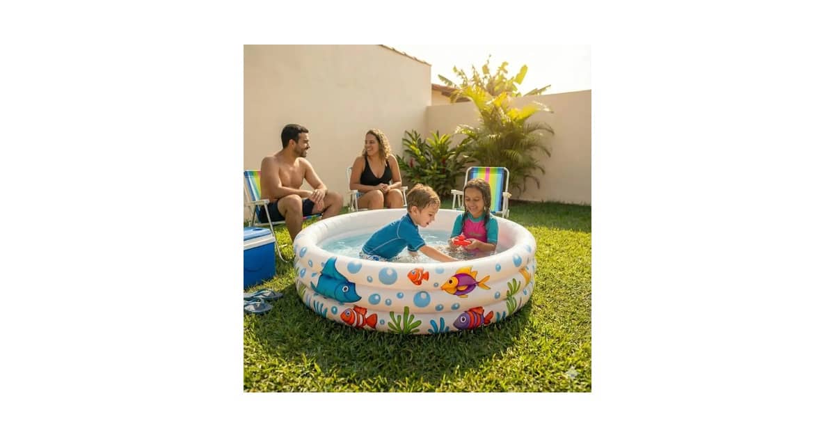 Qual a Melhor Piscina Inflável para Comprar: Guia de Tamanhos e Litragens
