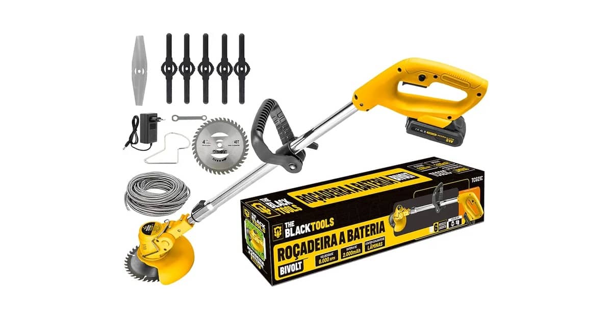 Qual a Melhor Roçadeira a Bateria Profissional: 7 Modelos de Alta Performance