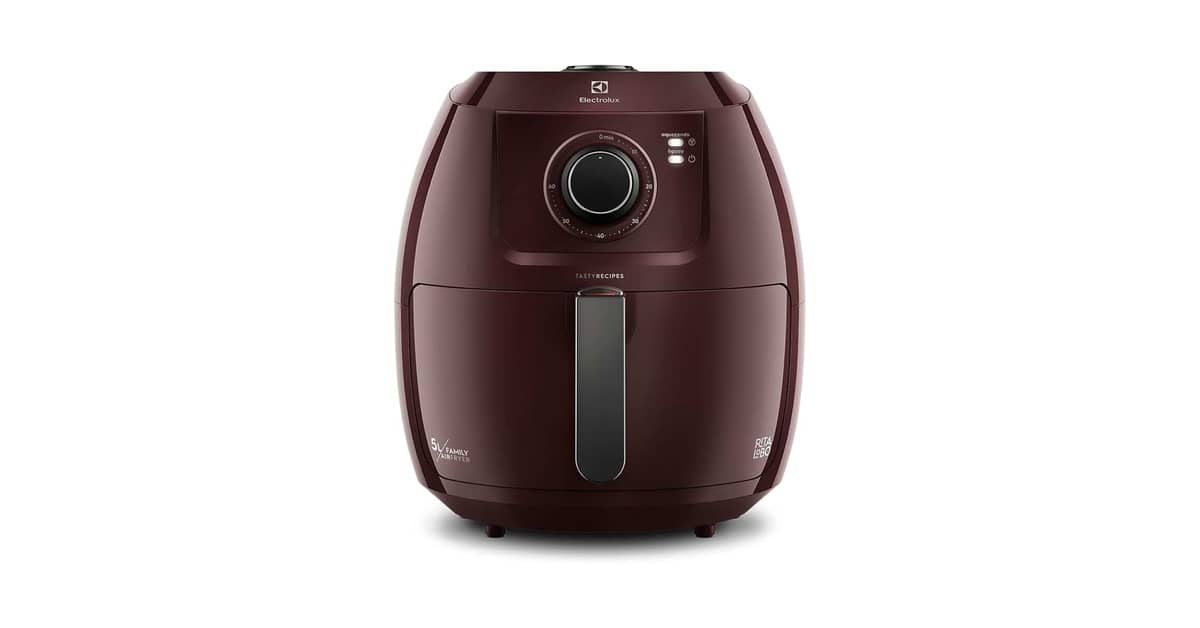 Qual Air Fryer de 5 litros consome menos energia por hora? 8 Modelos