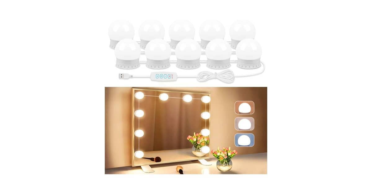 Qual Melhor Led para Espelho de Maquiagem: Guia Definitivo