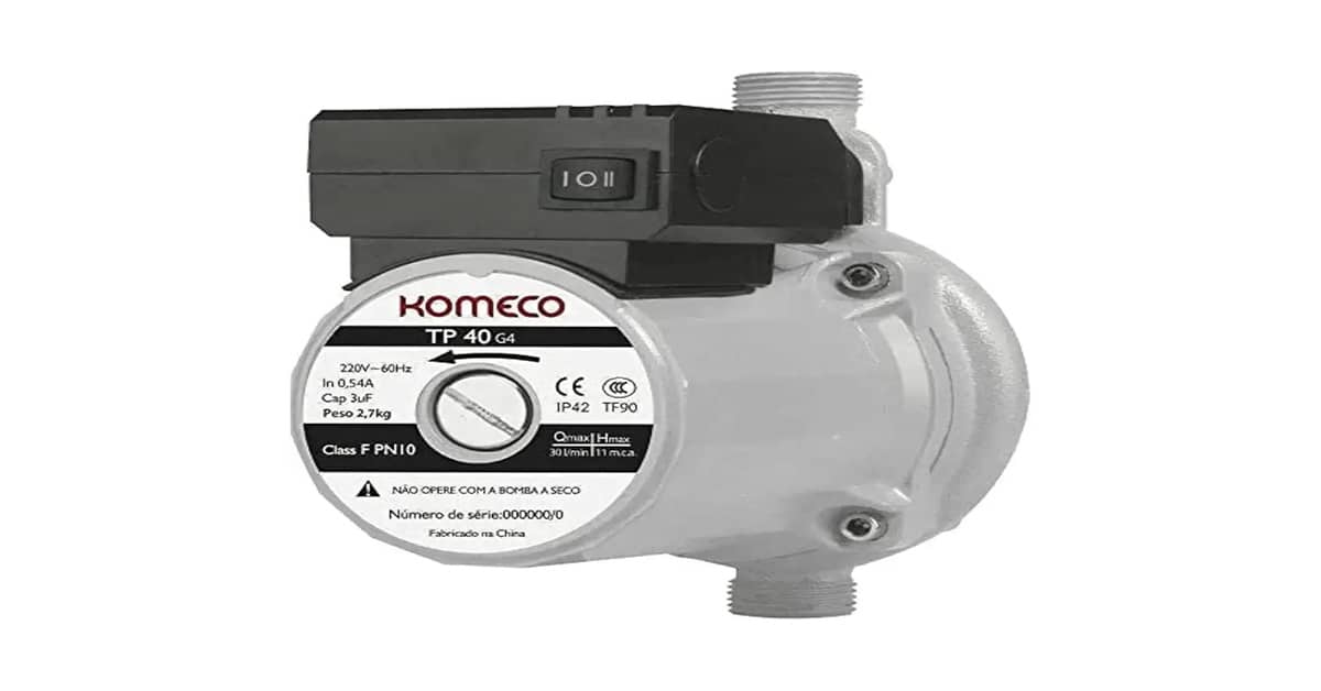 Qual o Melhor Pressurizador para Caixa D'Água Komeco: Guia Completo