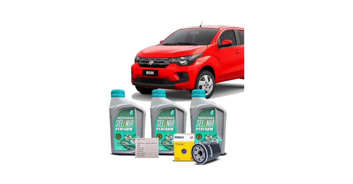 Qual Óleo Usar no Fiat Mobi: Guia de Especificação