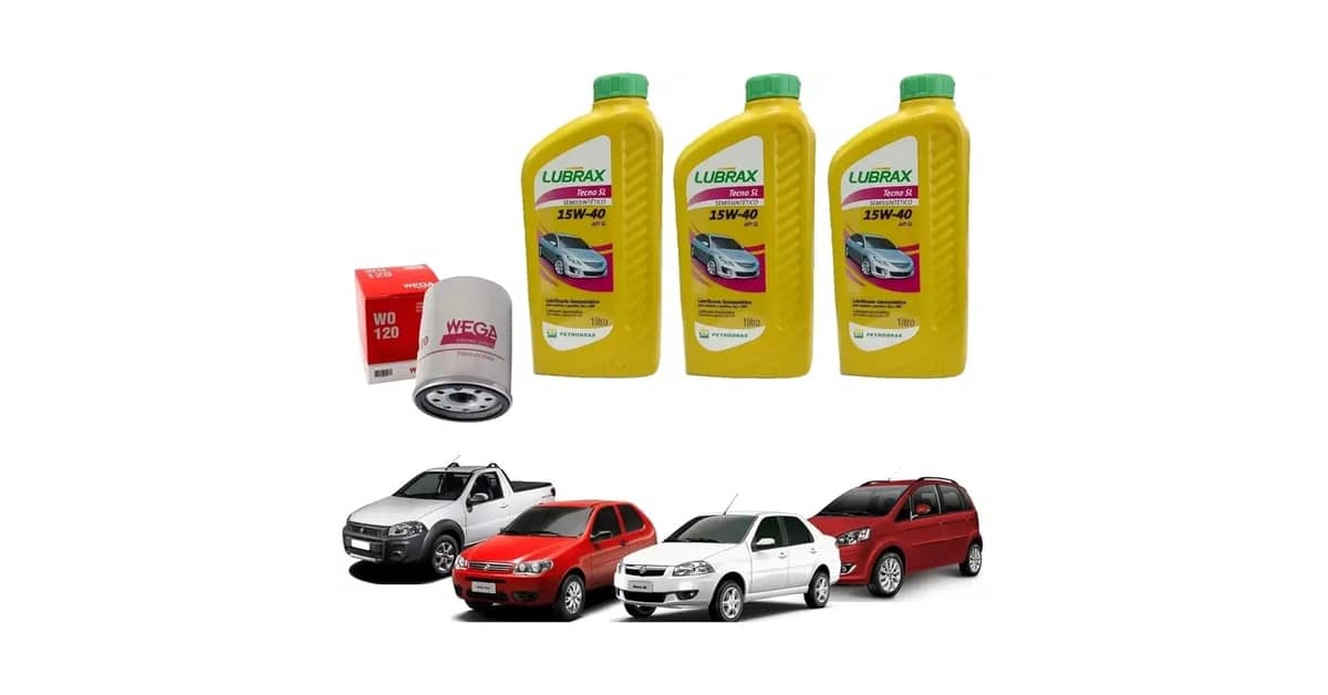 Qual Óleo Usar No Fiat Palio Fire: Melhores Kits!