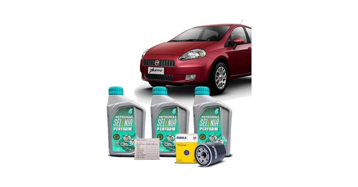 Qual Óleo Usar no Fiat Punto: As 3 Melhores Opções