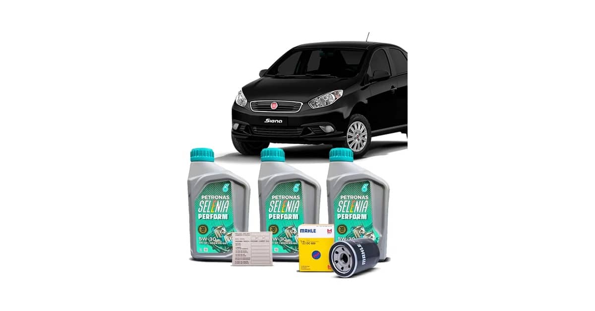 Qual Óleo Usar no Fiat Siena EL 1.0: Guia Prático