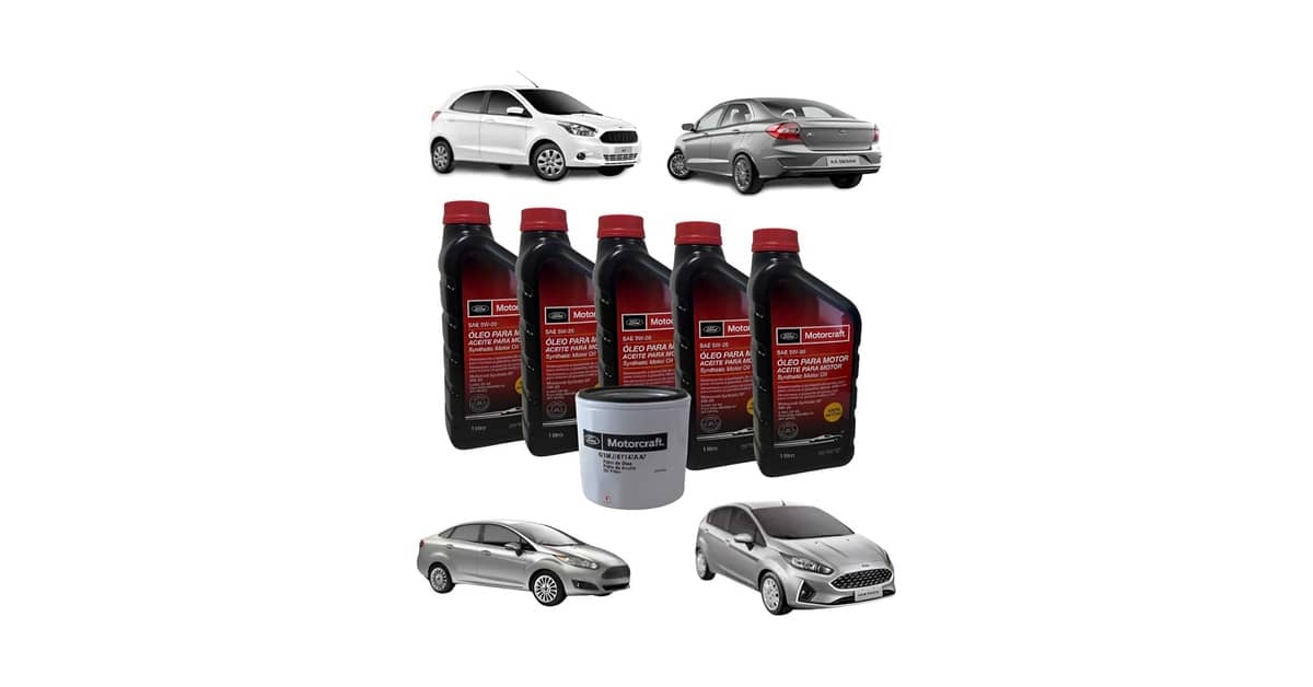 Qual Óleo Usar No Ford Fiesta Street? A Melhor Opção