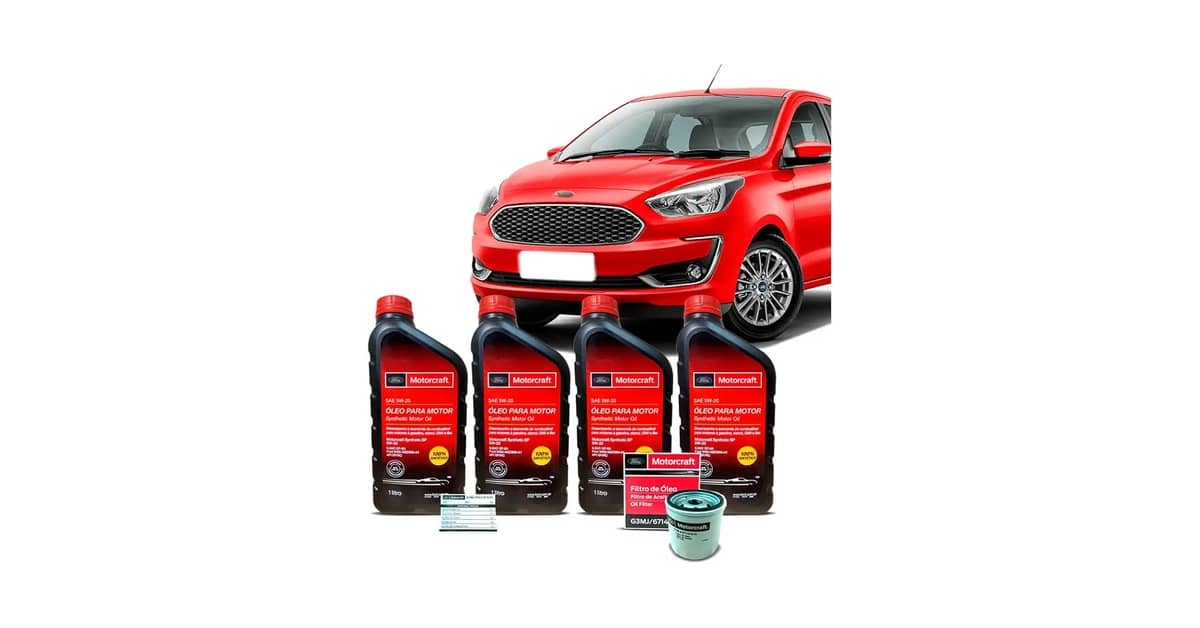Qual Óleo Usar No Ford Ka Sedan: Proteção Com 5W20