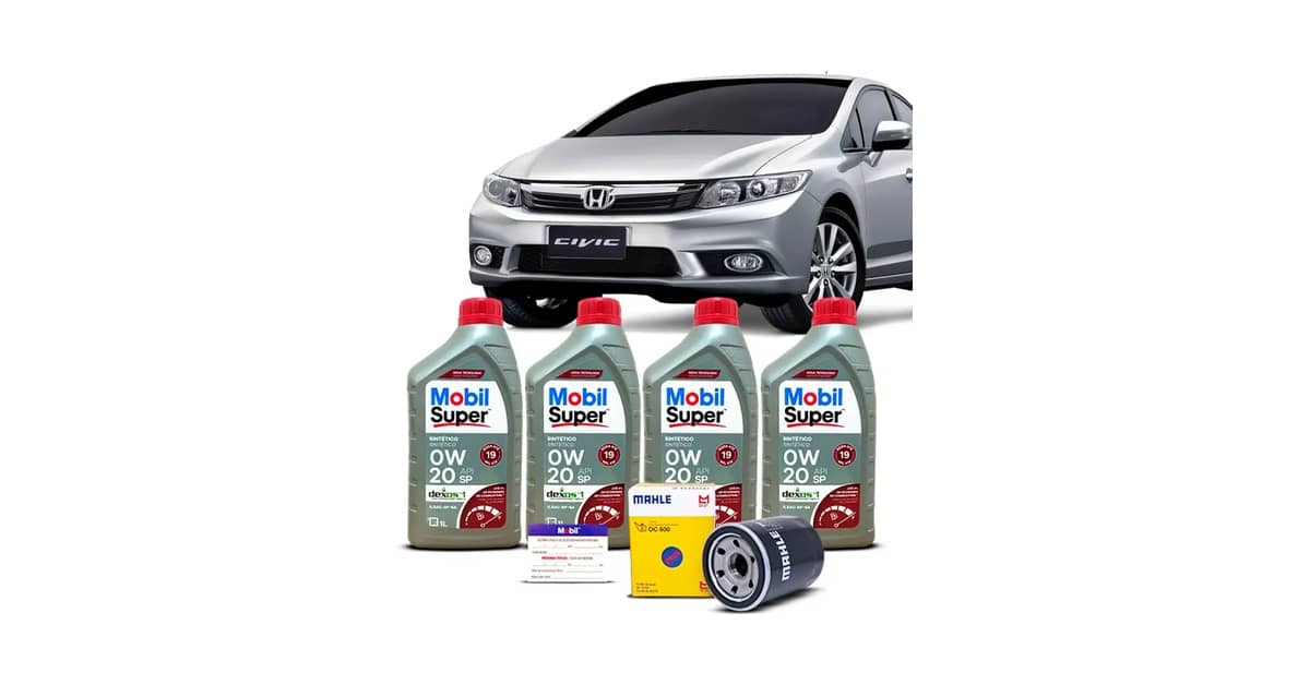 Qual Óleo Usar No Honda Civic: Guia Dos 10 Melhores