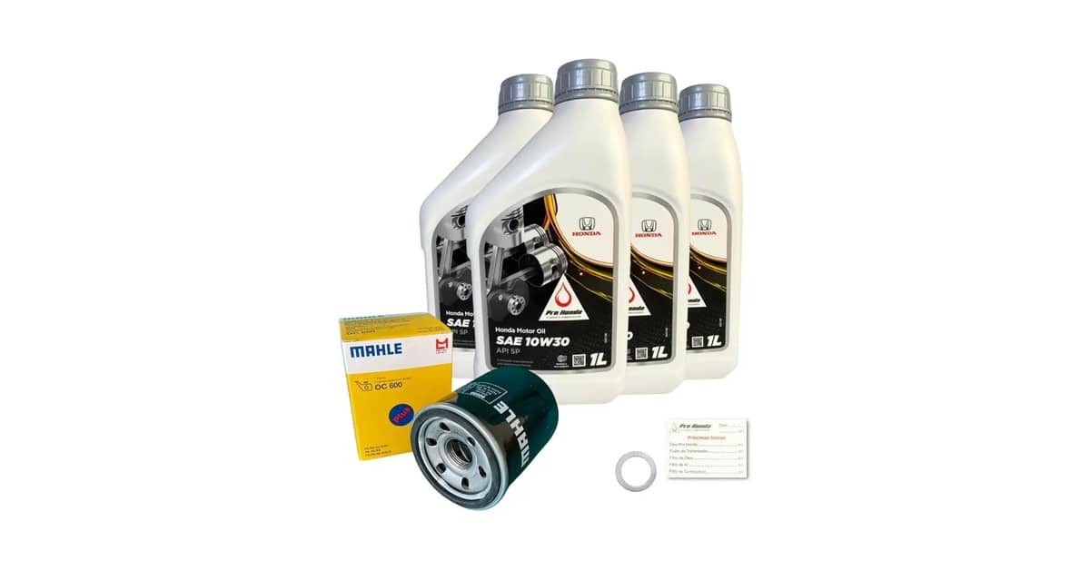 Qual Óleo Usar No Honda Fit 1.4: Guia Do Kit Ideal