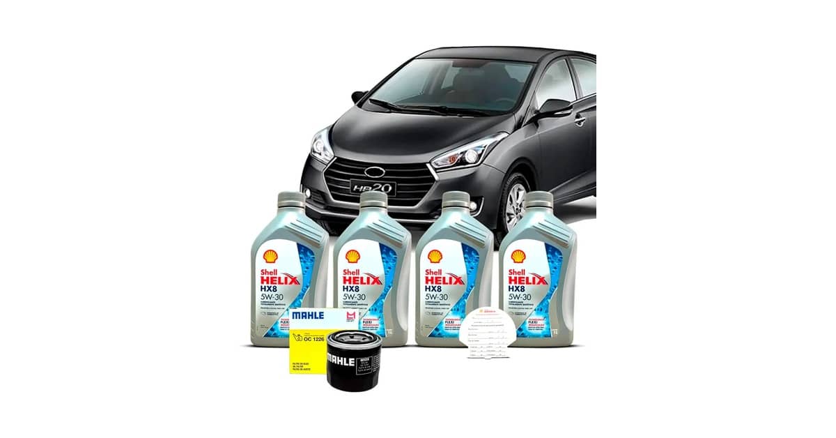 Qual Óleo Usar no Hyundai HB20 1.6. Guia Completo
