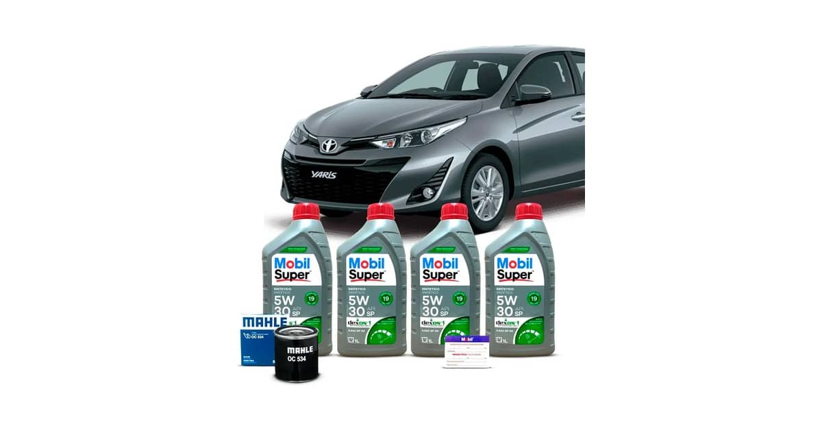 Qual Óleo Usar no Toyota Yaris: 7 Melhores Opções