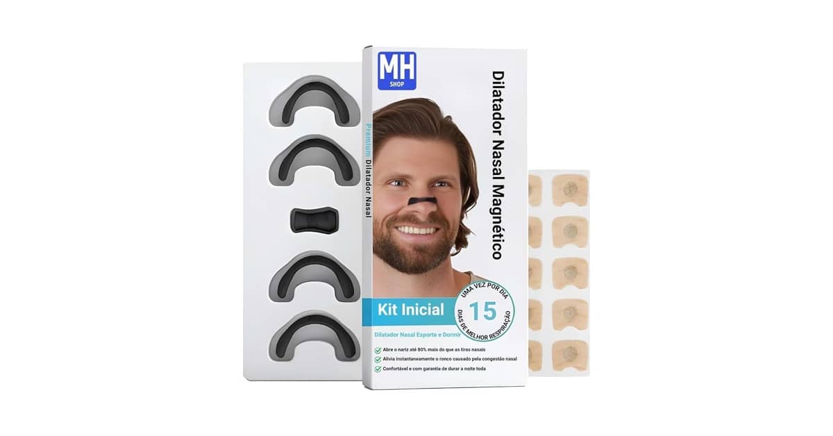 Respire Melhor (Dilatador Nasal): 10 Melhores para Ronco e Apneia