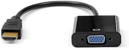 PlusCable Cabo Adaptador de video HDMI Macho para VGA Femea ADP-HDMIVGA10BK