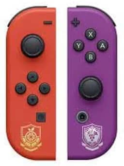 Controle Joystick Sem Fio Compativel com N Switch (l)/(r) Sem a Alça. (Vermelho e Roxo)