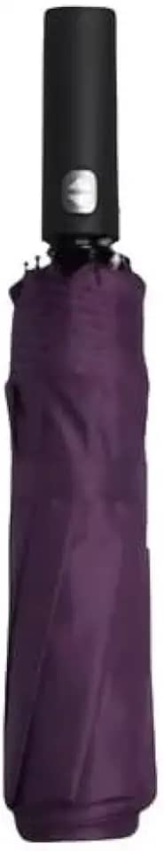 Guarda Chuva Automático Abre E Fecha Reforçado Contra Vento Proteção Solar Blackout