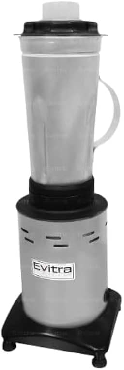 Liquidificador Industrial Alta Rotação Em Inox 800w 2Litros Evitra para Sucos Shakes Liquidos em Geral - 220v (Aço inoxidável)