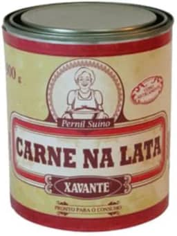 Carne Na Lata Xavante 900 Gr/carne Na Gordura Suina/Banha
