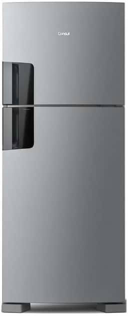 Geladeira frost free duplex CONSUL inox 410 litros crm50lk 127v