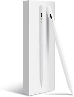 Caneta Touch Premium Universal Tablet Celular Smartphone Ponta fina removível 2 pontas extra Sincronização fácil com Android IOS — Precisão, Estilo e Sofisticação na Ponta dos Seus Dedos