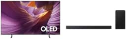 Samsung Vision AI TV 55" OLED 4K S85F 2025 + Soundbar B-Series HW-B450F 2.1 canais Suwoofer incluso 2028