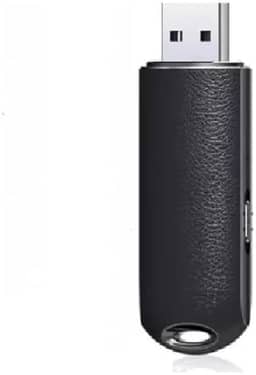 Mini gravador ativado por voz de 8 GB Unidade flash USB 2.0 dade de gravação de 96 horas Criptografia de arquivos Gravação de voz com um toque Stick Gravador de som para reuniões Trabalho Pales