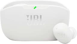 JBL, Fone de Ouvido Sem Fio, JBL, Bluetooth, Wave Buds 2, Intra Auricular, Sem Fio, Resistente À Água e Poeira - Branco