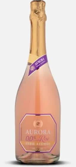 Espumante Rosé Aurora Zero Álcool, Bebida Sem Álcool, 750ml
