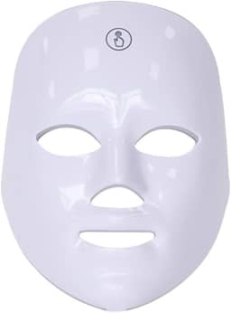 Branco Led Facial, Mascara Led, Mascara de Facial, Tratamento Fototerapia Estética 2 Cores