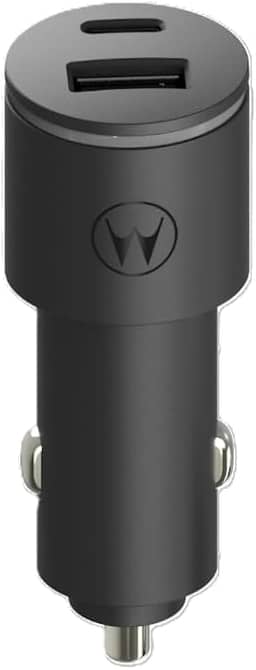 Motorola, Carregador Veicular Turbo Power™ 45W CHR-0679, Porta USB-A e USB-C