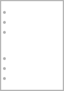 Handy Forms Planejador, tamanho grande pessoal, páginas em branco, 2016, 12 x 17 cm