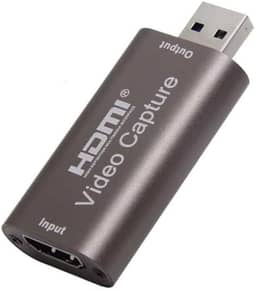 Placa de Captura HDMI USB 3.0, Entrada 4K, Captura 1080p 60fps, para Live Stream e Gravação