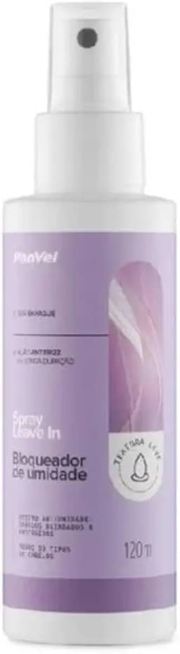 Leave-in Protetor Térmico Panvel Bloqueador De Umidade 120ml