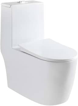 Vaso Sanitário Monobloco Completo Com Assento Branco Gowff