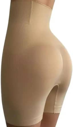 Shorts Modelador com Barbatanas de Aço – Cinta Feminina de Alta Compressão, Disfarça Barriga e Afina a Cintura