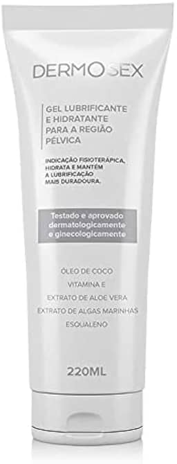 Gel Lubrificante e Hidratante para a Região Pélvica Dermosex 220ml A Sós