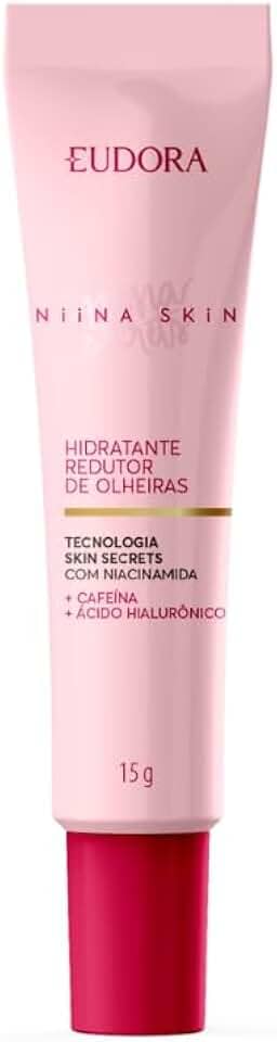 EUDORA NIINA SKIN HIDRATANTE FACIAL REDUTOR DE OLHEIRAS 15g