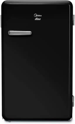 Frigobar Retrô, 95L, Preto, 220V, Midea, MRV10P2