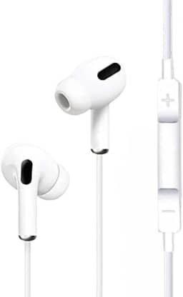 Fone de Ouvido com Fio 2ª Geração, Qualidade Premium. Compatível com Lightning, IOS. Compatível com iPhone 5, 6, 7, 8, X, 11, 12, 13 e 14.