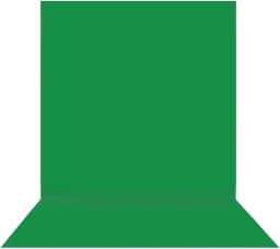 Fundo Infinito Chroma Key Verde em Poliéster 2m x 3m Sem Bainha Sou Foto para Edição de Imagem