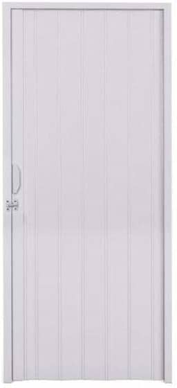 Porta Sanfonada PVC Polifort 210cmx100cm Cinza
