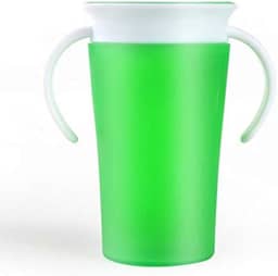 Copo de Treinamento 360 graus com Alça, ImportBaby (Verde)