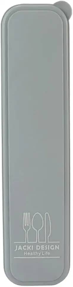 Porta Talheres Portatil Linha Joy Jacki Design - Cinza