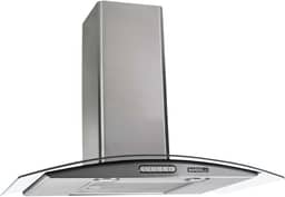 Coifa de Parede Nardelli 220V 70cm 4/5 Bocas Vidro Curvo Slim Inox